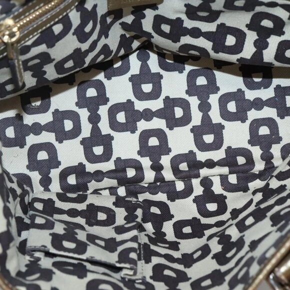 GUCCI GG Canvas Hand Bag Beige Gold 139261 Auth ep10747 - Picture 10 of 16